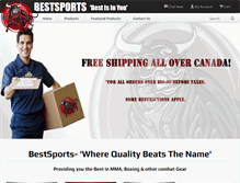 Tablet Screenshot of bestsports.ca